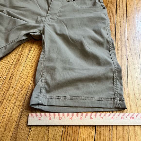 Prana Brion II Shorts Mens 28 Outdoor Hiking Tan Performance - Picture 11 of 11